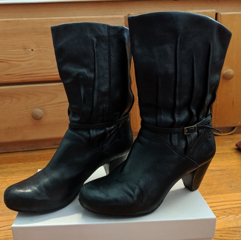 Frye Black Lisa Boots